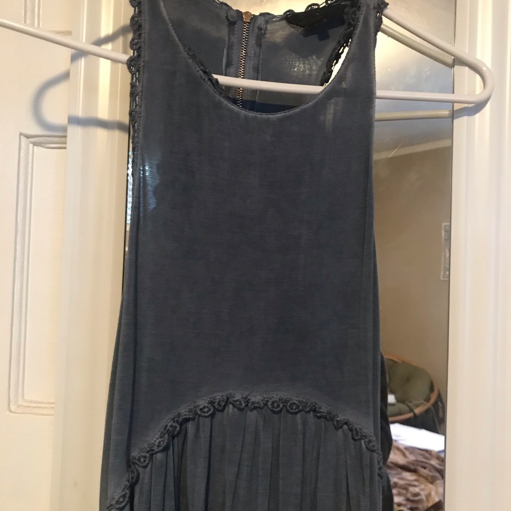 Blue maxi dress